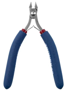 Tronex 7212 Pointed Medium Tapered Head Flush Carbon Steel Cutter with Long Ergonomic Handles, 5.6" OAL