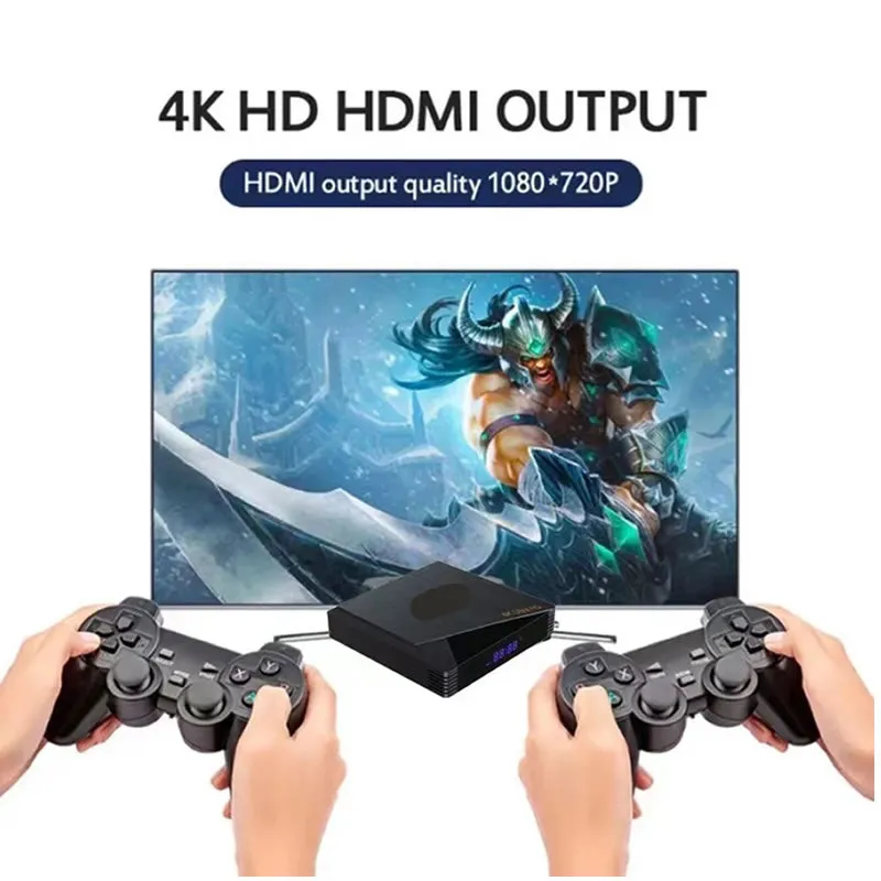 Tv Box With Wireless Controller Gamepad Tx9