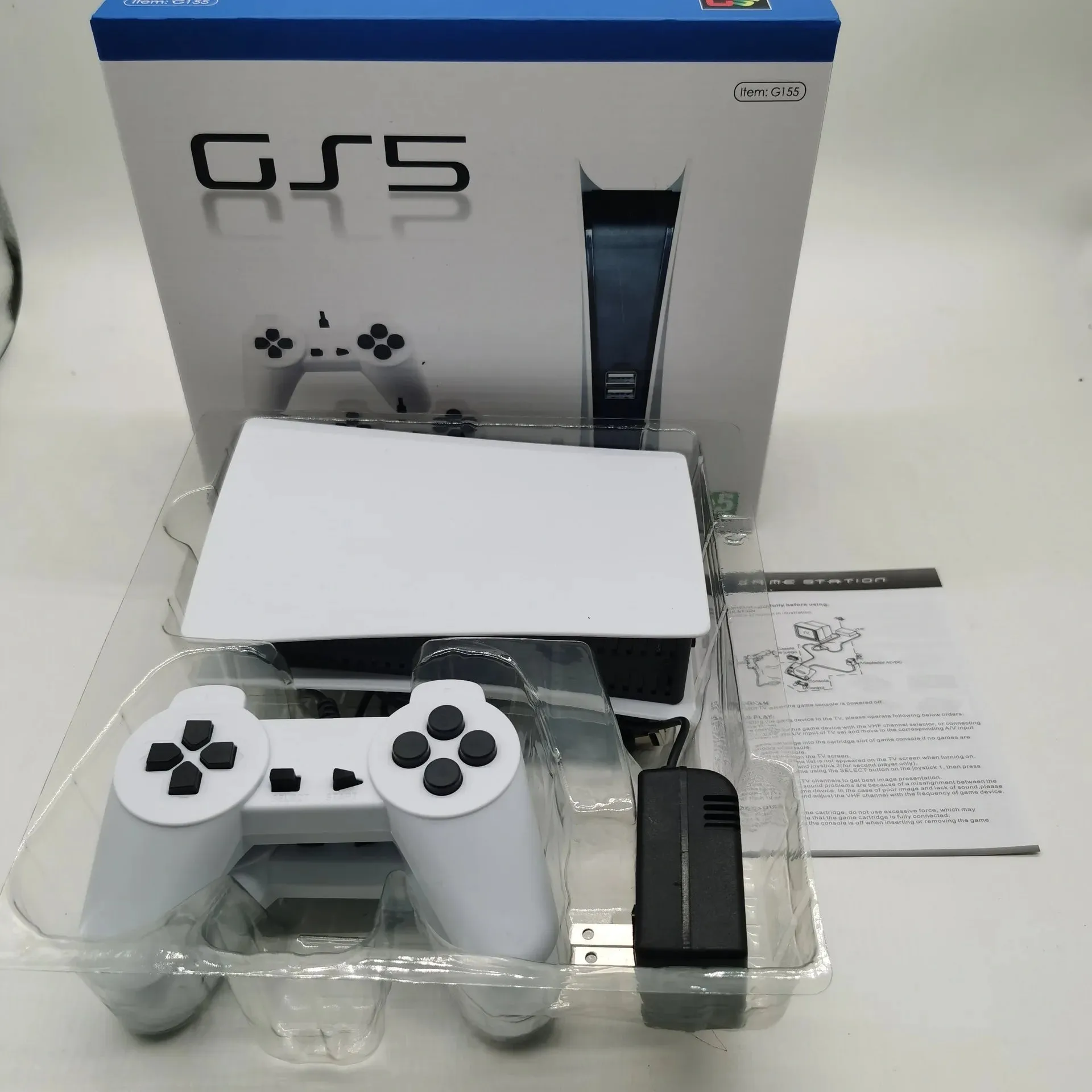Two-Player Video Game Console With 200 Classic Games 8-Bit GS5 TV Consola Retro Handheld Game Player AV Output