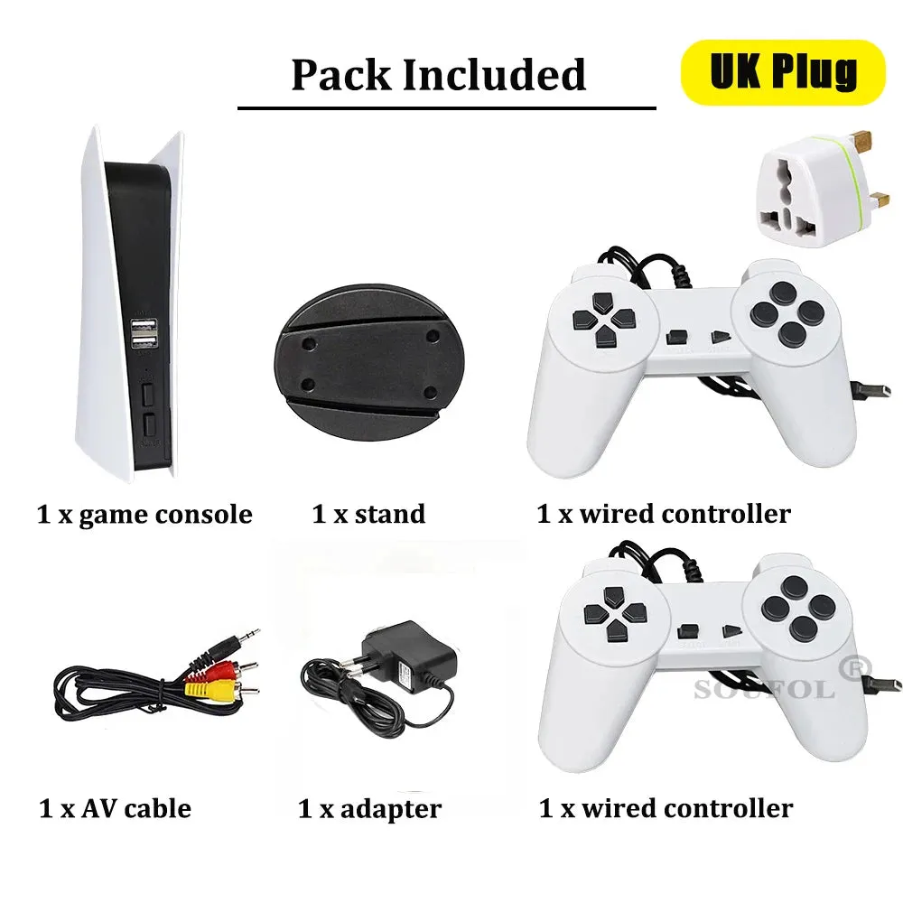 Two-Player Video Game Console With 200 Classic Games 8-Bit GS5 TV Consola Retro Handheld Game Player AV Output