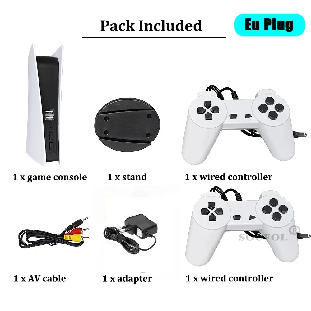 Two-Player Video Game Console With 200 Classic Games 8-Bit GS5 TV Consola Retro Handheld Game Player AV Output