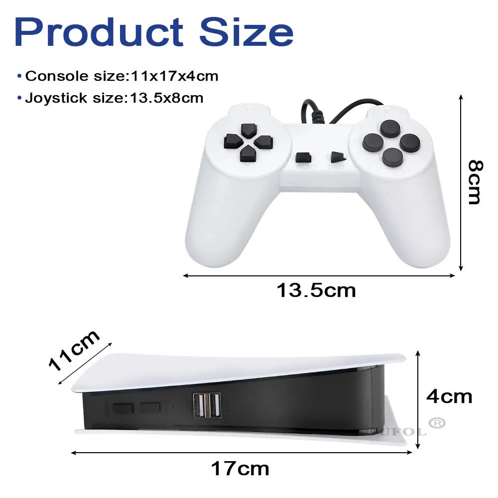 Two-Player Video Game Console With 200 Classic Games 8-Bit GS5 TV Consola Retro Handheld Game Player AV Output