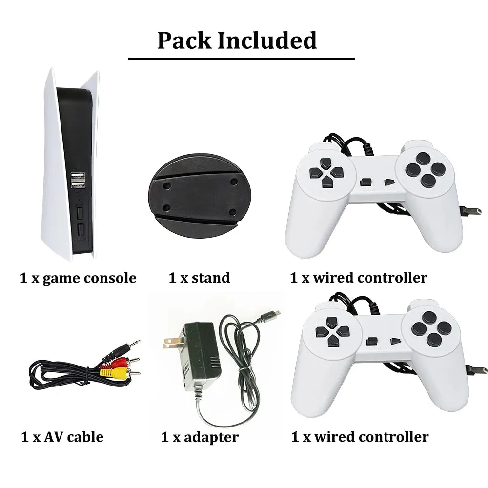Two-Player Video Game Console With 200 Classic Games 8-Bit GS5 TV Consola Retro Handheld Game Player AV Output