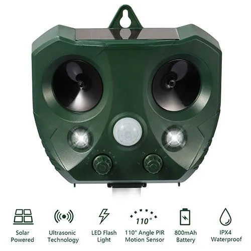 Ultrasonic Animal Repeller Solar