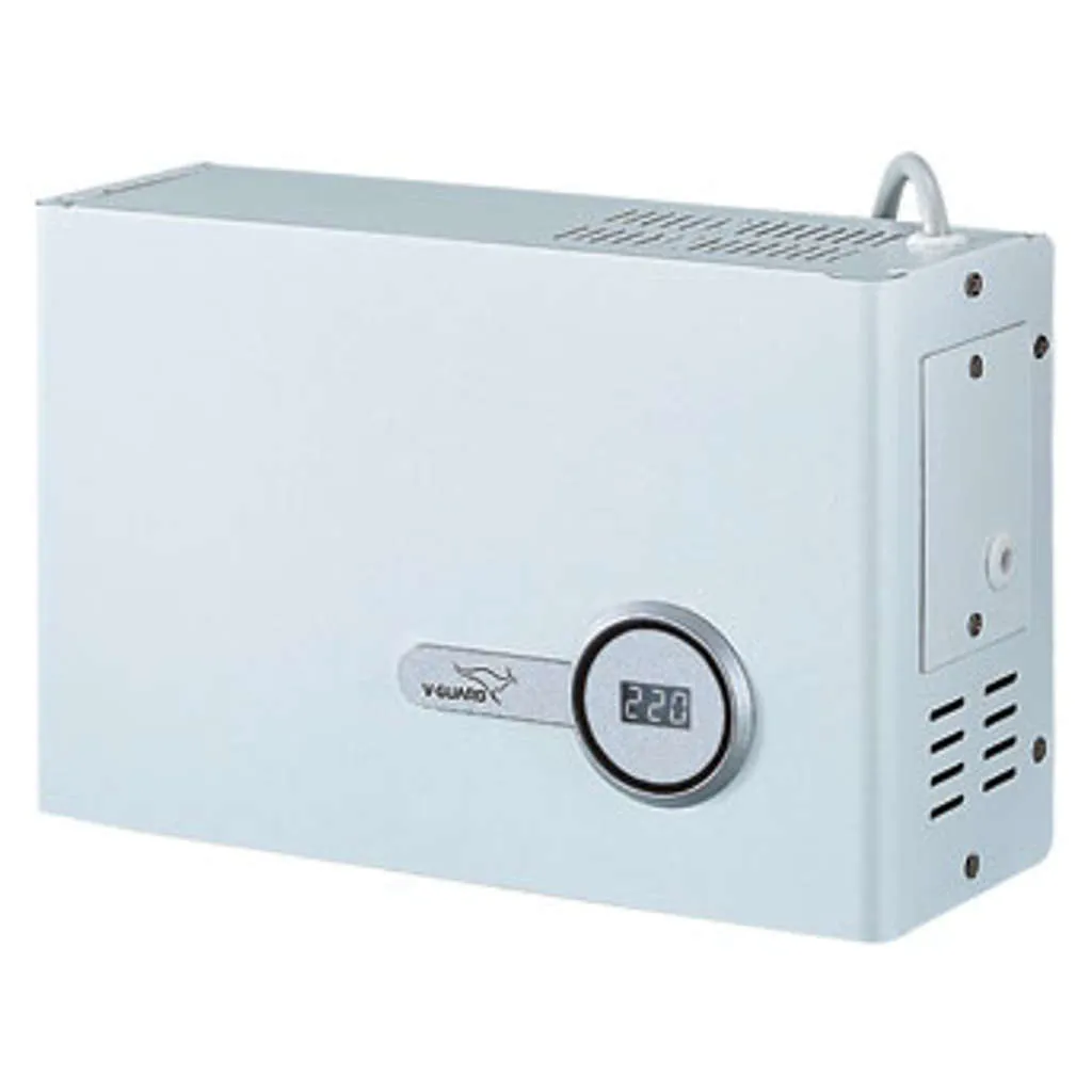 V-Guard VWR 500 Plus Electronic Voltage Stabilizer For Inverter AC 2Ton 15A