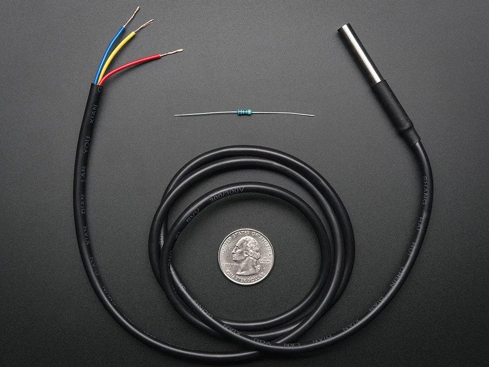Waterproof DS18B20 Digital temperature sensor   extras