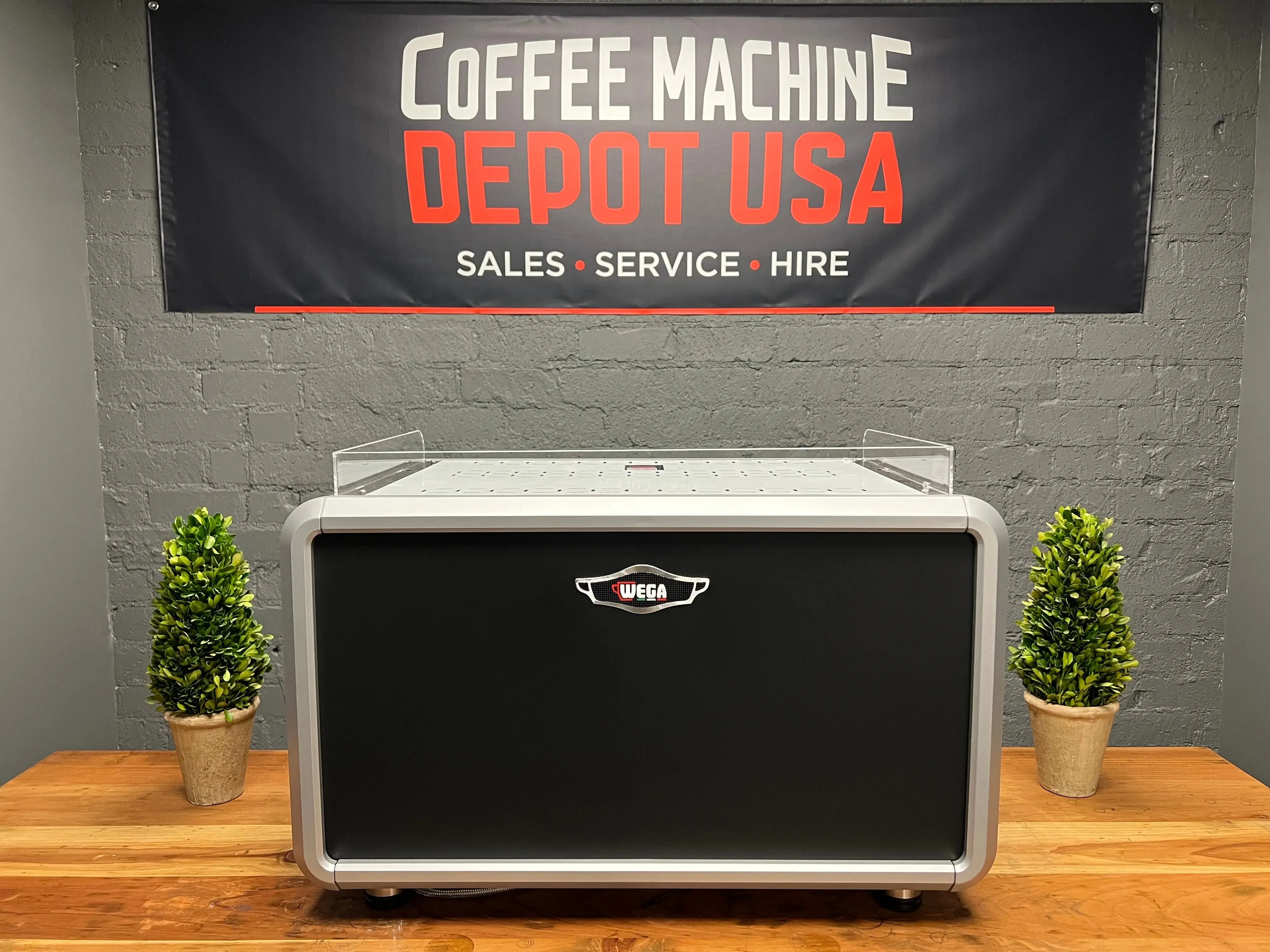 Wega IO - 2 Group Commercial Espresso Machine High Cup (Open Box)