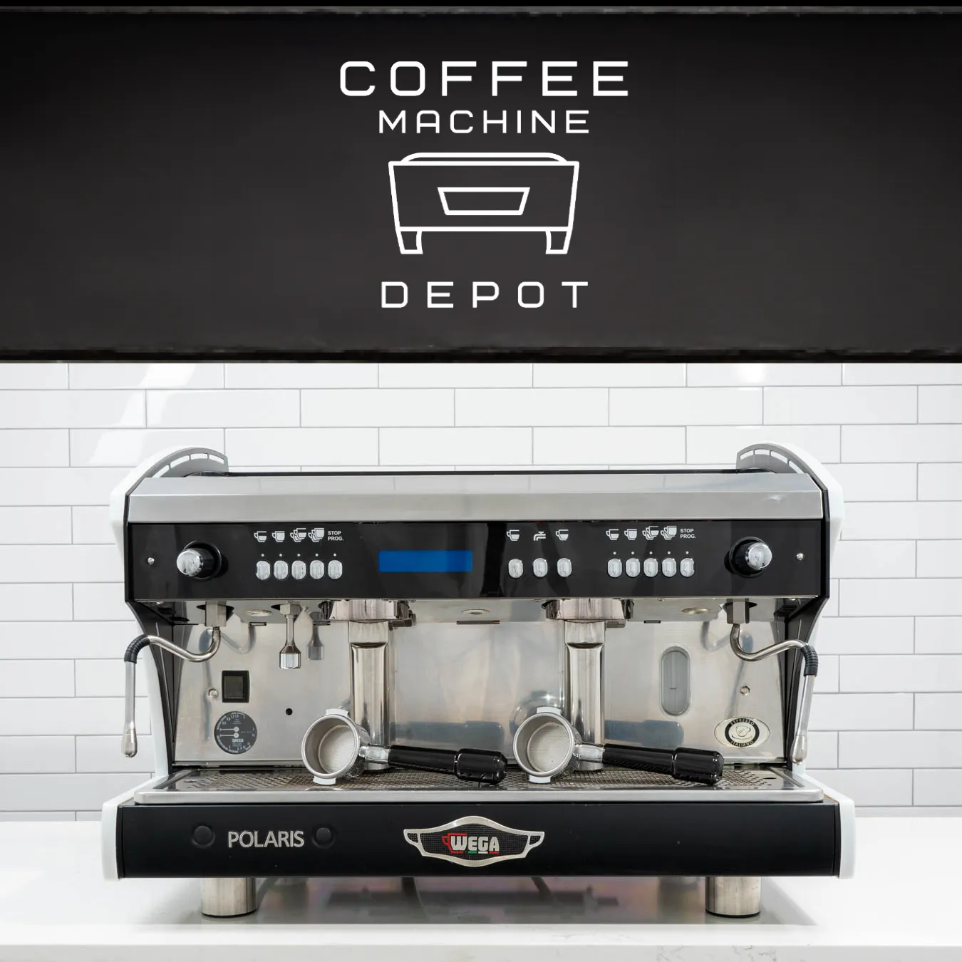 Wega Polaris - Xtra EVD 2 Group Commercial Espresso Machine (High Cup)