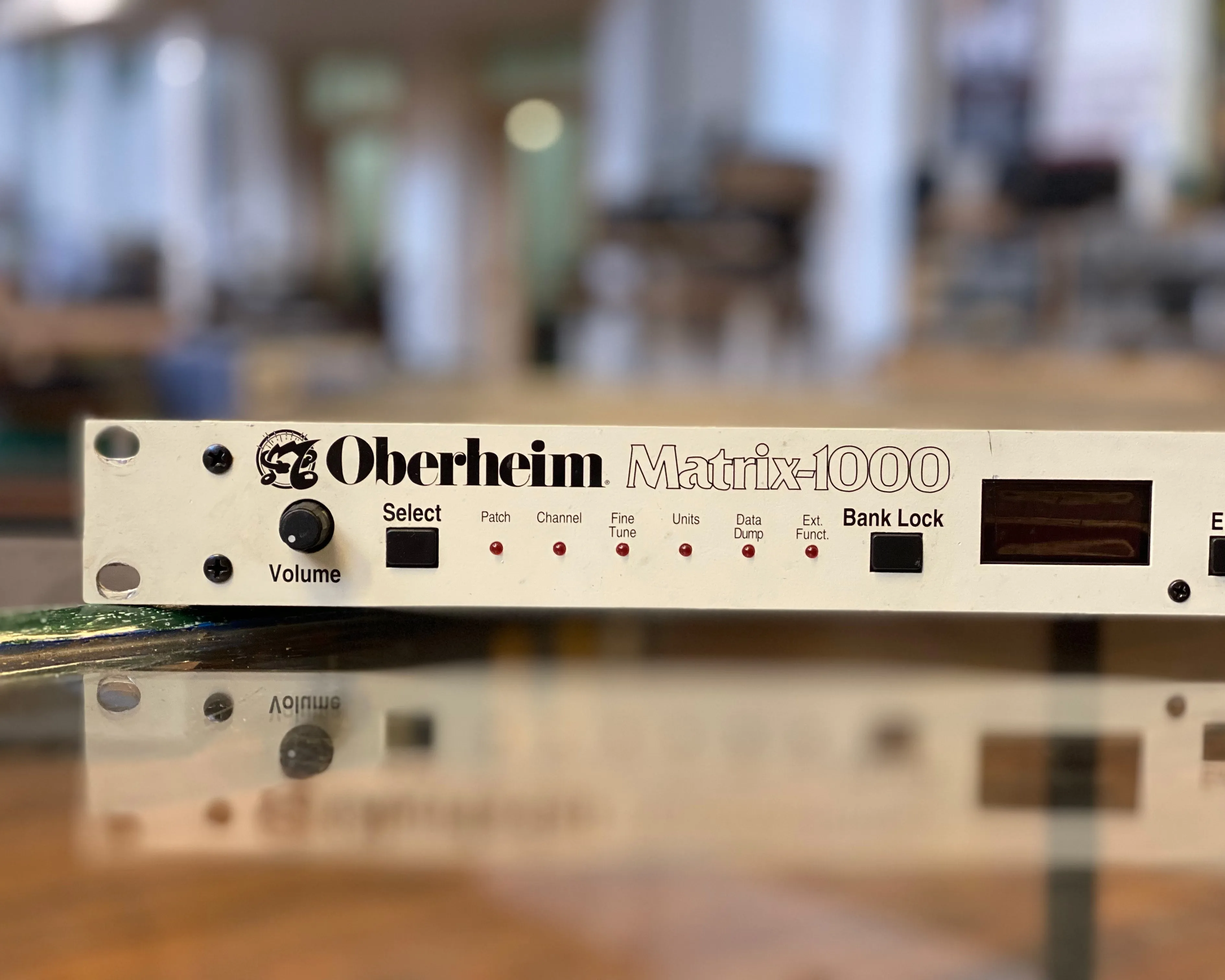 White-Face Oberheim Matrix-1000 Analogue Synth Module