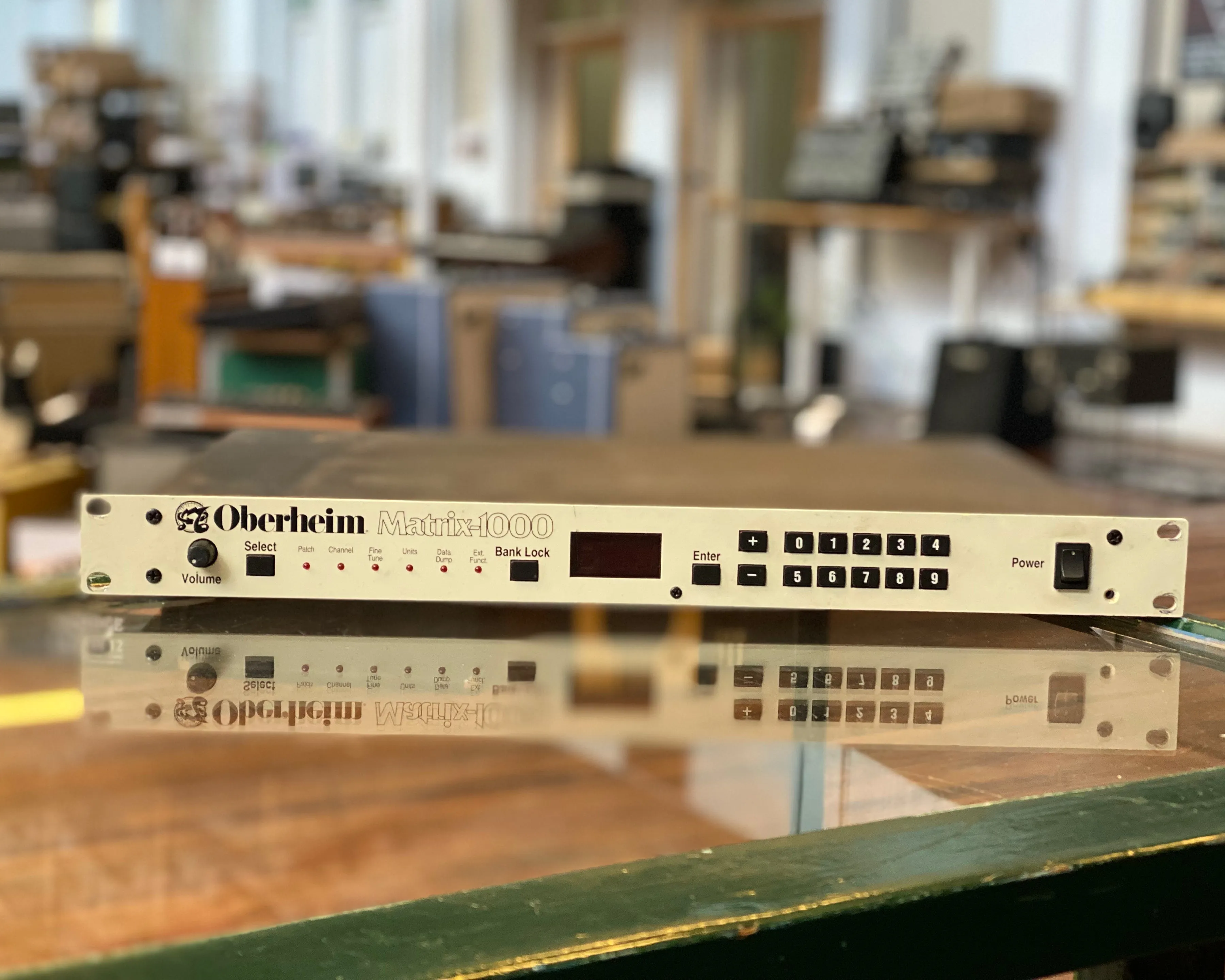 White-Face Oberheim Matrix-1000 Analogue Synth Module
