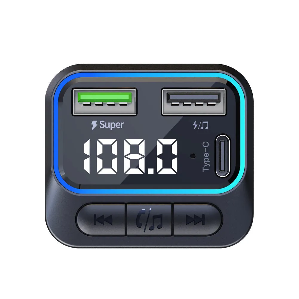 Wireless FM Transmitter For Car MP3 Player Dual USB QC3.0 Quick