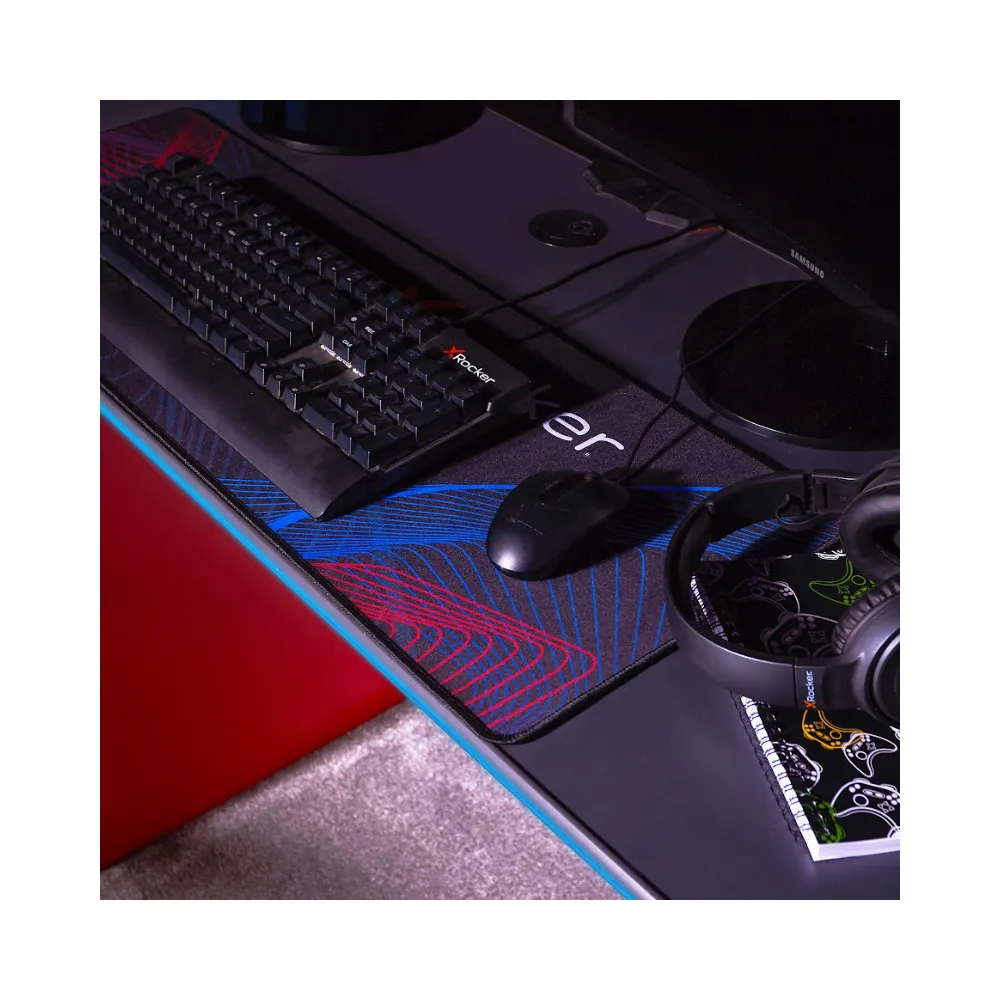 X Rocker Carbon-Tek Gaming Desk