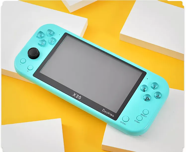 X20 Retro Video Game Console 5.1 Inch Display Screen 8GB Classic Handheld Gaming Consoles 8Bit Game Player
