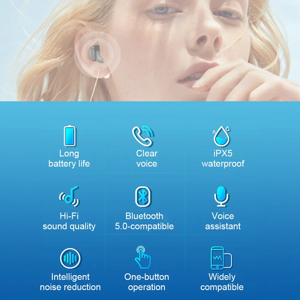 X6 Invisible Mini Hi-Fi Bluetooth Earphone