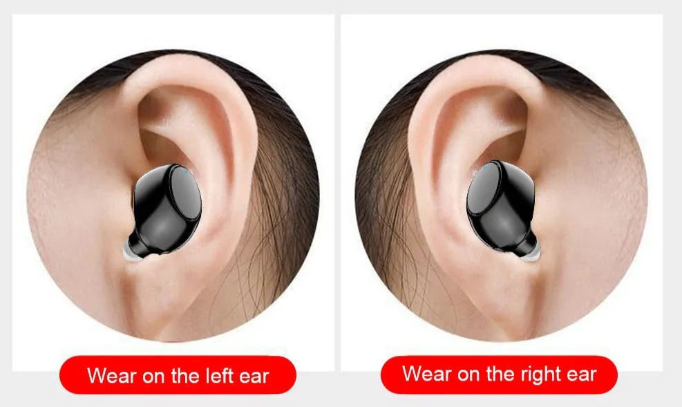 X6 Invisible Mini Hi-Fi Bluetooth Earphone
