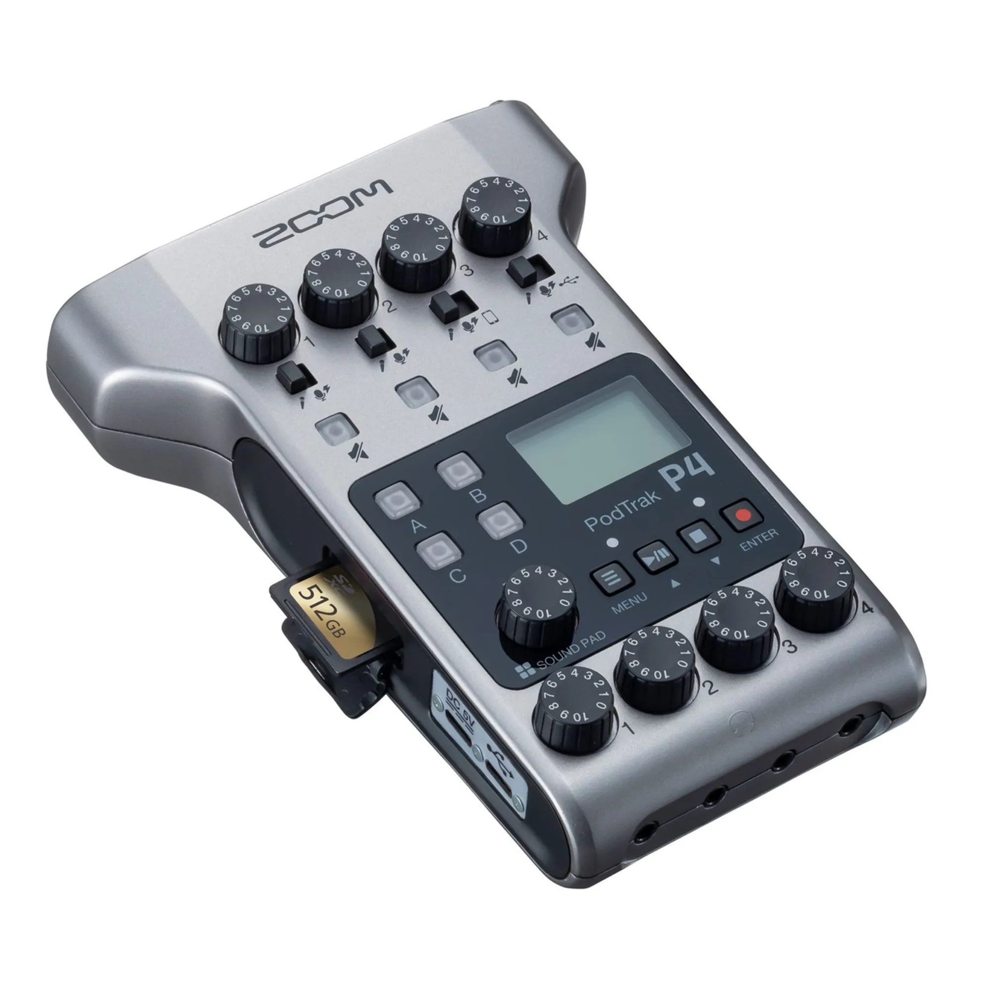 Zoom P4 PodTrak Recorder for Podcasting