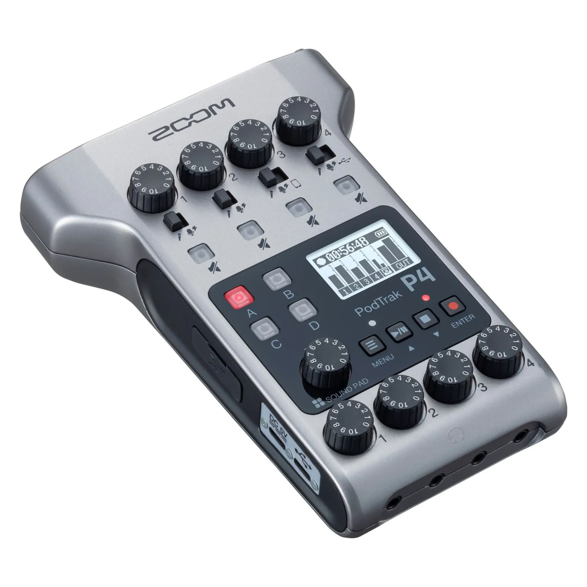 Zoom P4 PodTrak Recorder for Podcasting